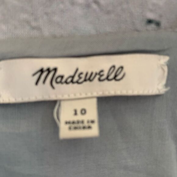 Madewell Lizzie eyelet babydoll dress. Size 10 - Picture 7 of 7